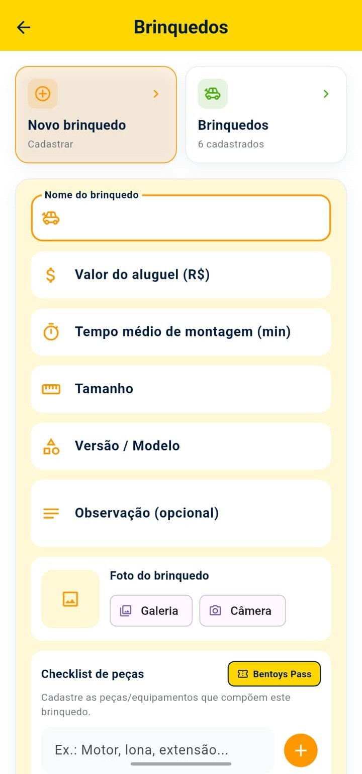 Tela de item da Bentoys
